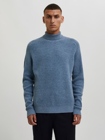 Bertoni Sweater 'Eli' in Blue: front