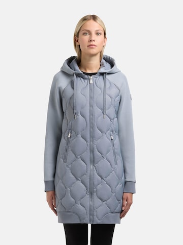 Cappotto di mezza stagione 'Nora' di khujo in blu: frontale