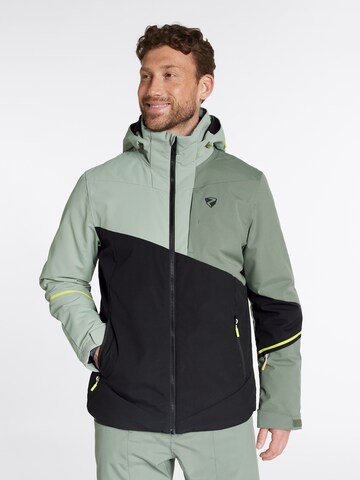 ZIENER Athletic Jacket 'TIMPA' in Green: front