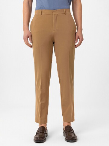 regular Pantaloni con piega frontale 'Helder' di Antioch in beige: frontale