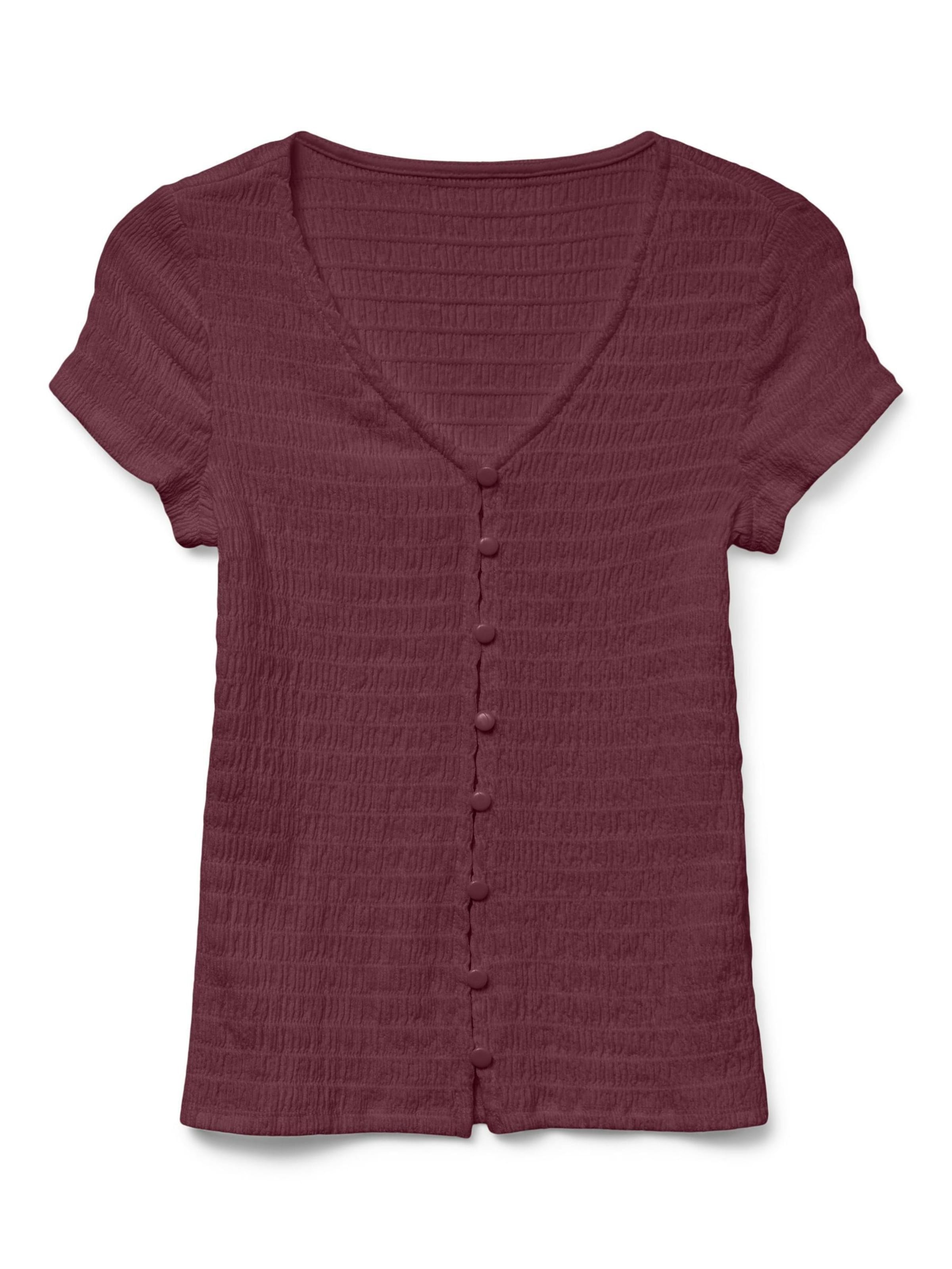 VERO MODA Bluse 'VMMikka' i rød: forside