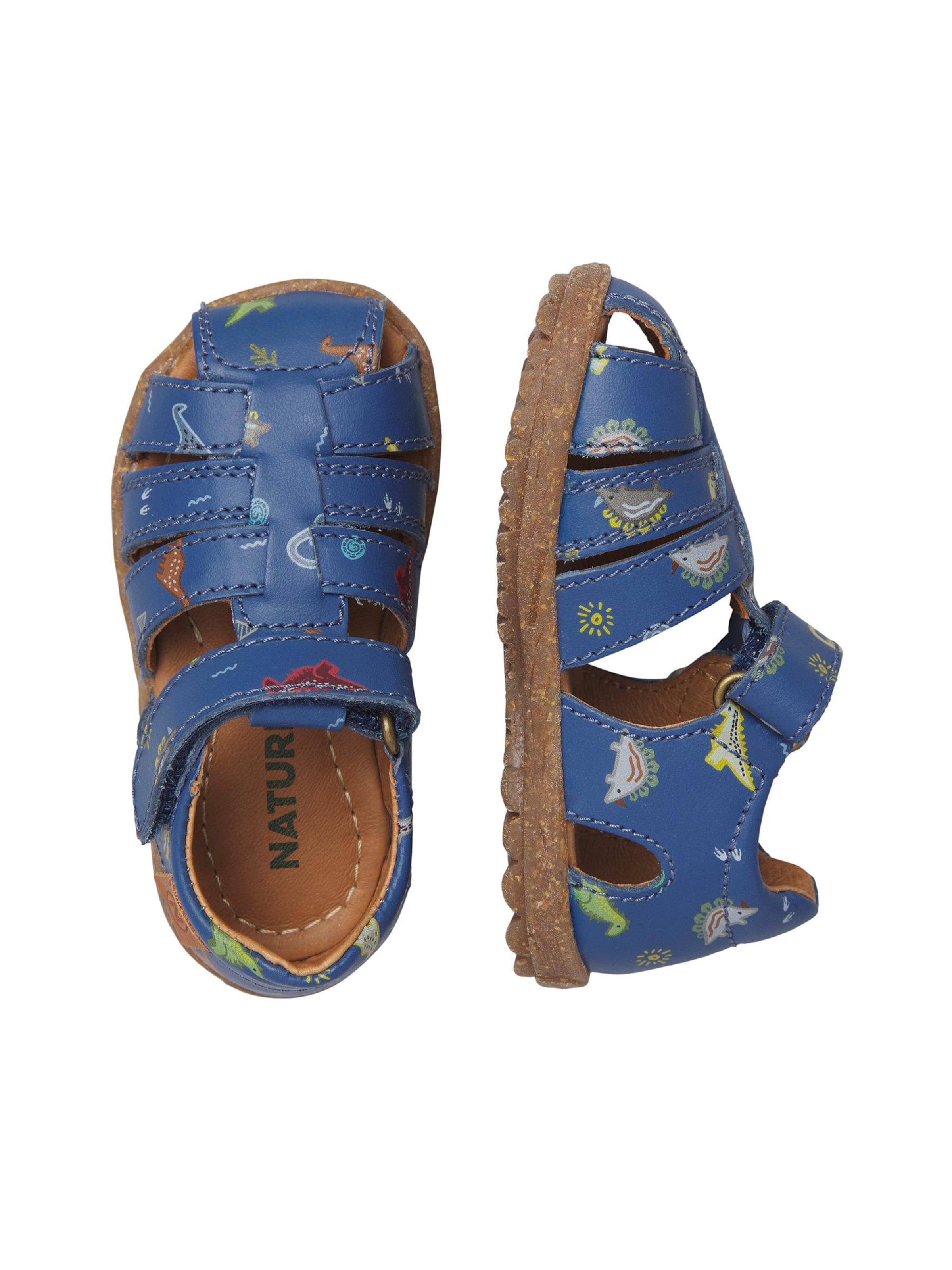 NATURINO Offene Schuhe 'SEE'‌‌‌‌‌ in Blau