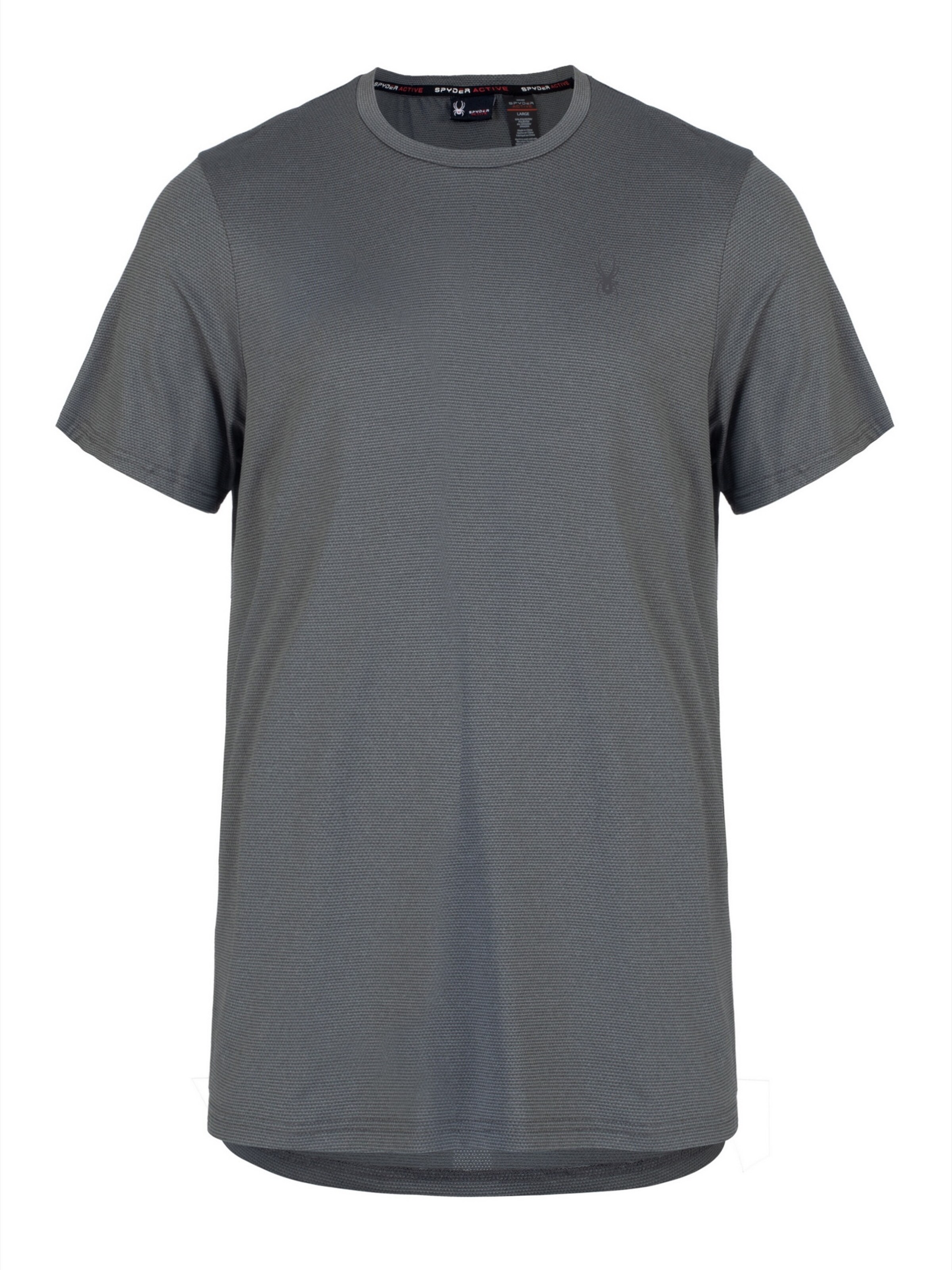 Spyder Λειτουργικό μπλουζάκι σε γκρι: μπροστά