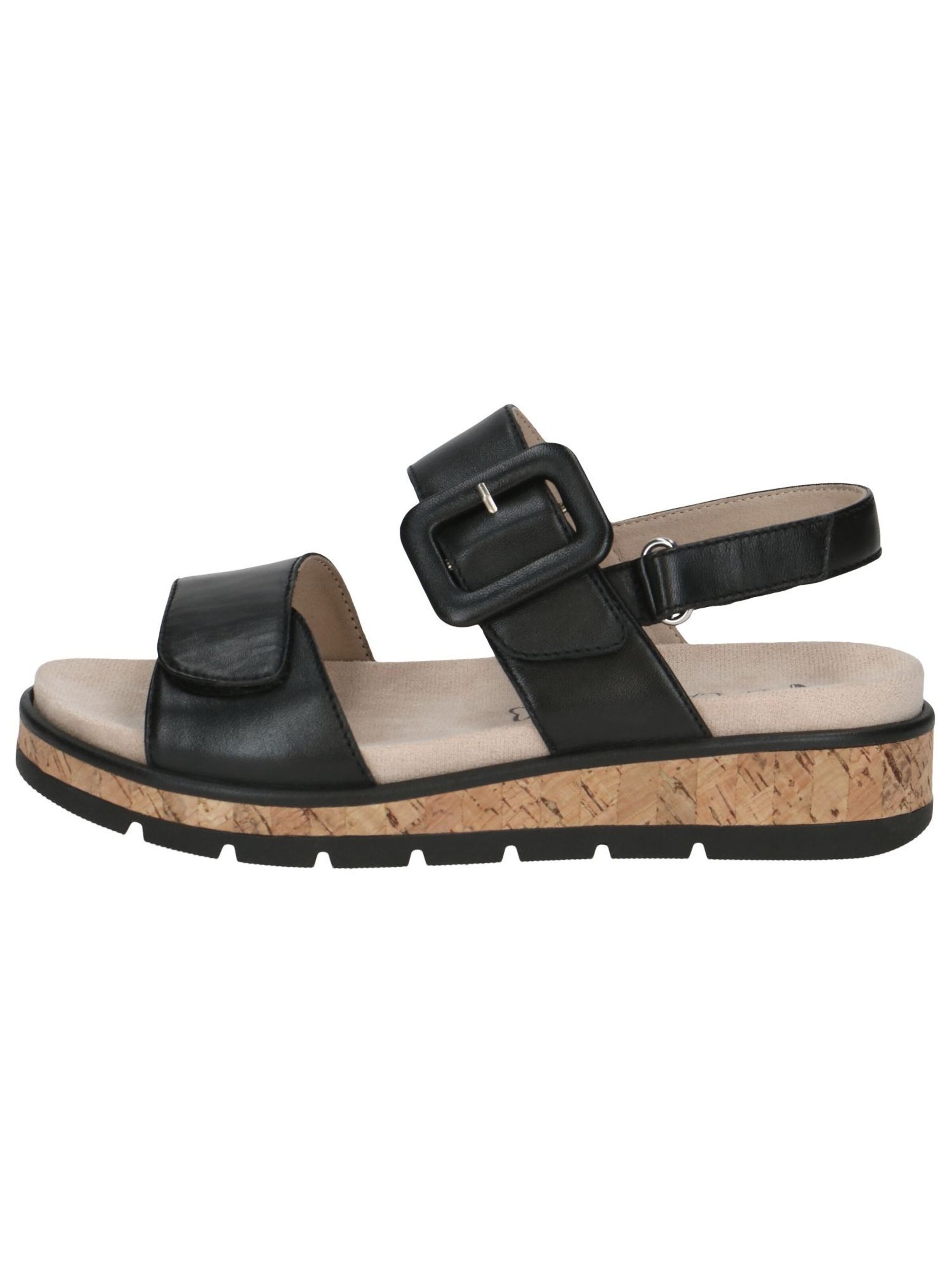 CAPRICE Sandaal in Zwart