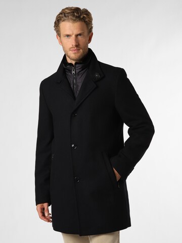 HECHTER PARIS Winter Coat in Blue: front