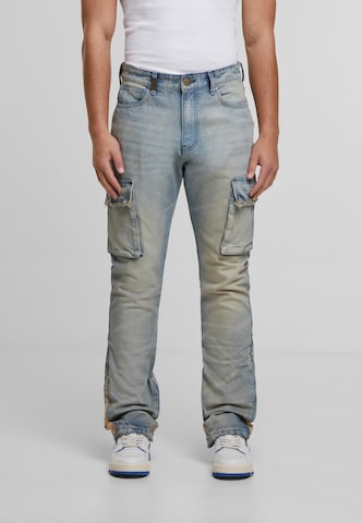 évasé Jeans cargo 'Galador' 2Y Studios en bleu : devant