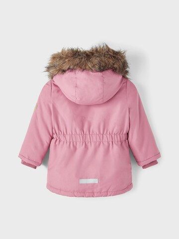 NAME IT Winter Jacket 'MARLIN' in Pink