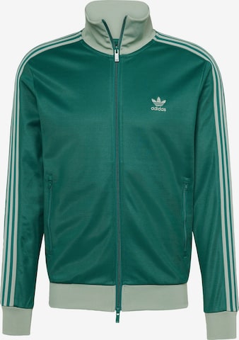Veste de survêtement 'Adicolor Classics Beckenbauer' ADIDAS ORIGINALS en vert : devant
