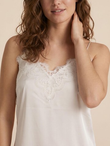 admas - Camiseta de noche 'ADMAS CLASSIC Camisola Tirantes Soft Novia para Mujer' en blanco