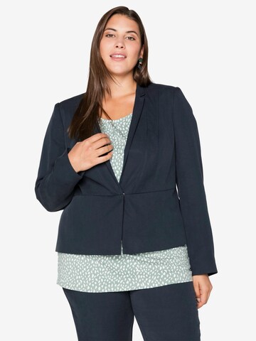 SHEEGO Blazer in Blue: front