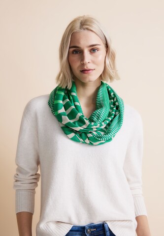 STREET ONE Tube Scarf in Green: front