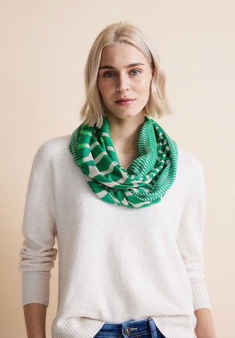 STREET ONE Tube Scarf in Green: front