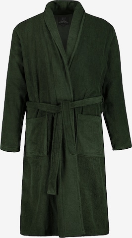 JP1880 Long Bathrobe in Green: front