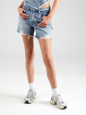 Gina Tricot Regular Jeans i blå: framsida