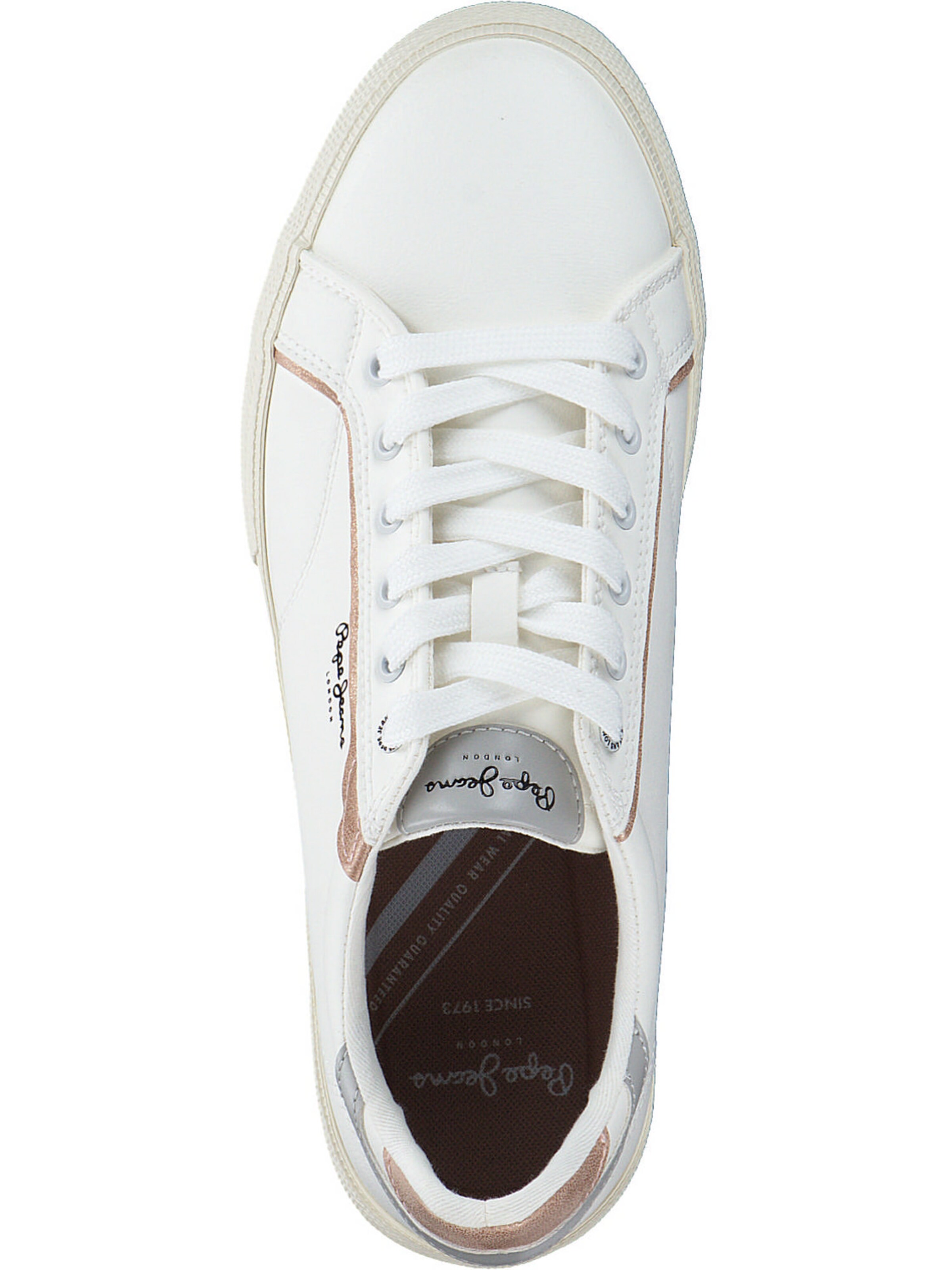 Baskets basses Pepe Jeans en blanc