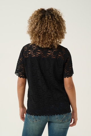 Cream Bluse 'Fika' in Schwarz