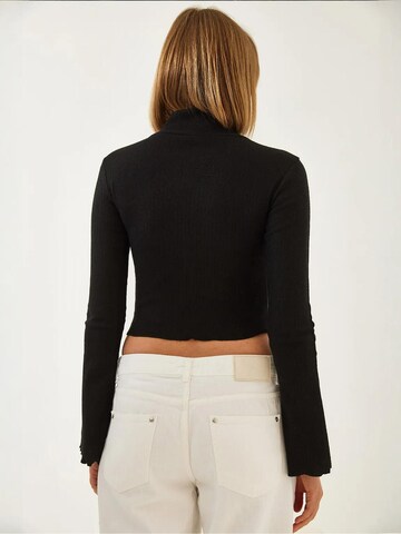 T-shirt Bianco Lucci en noir