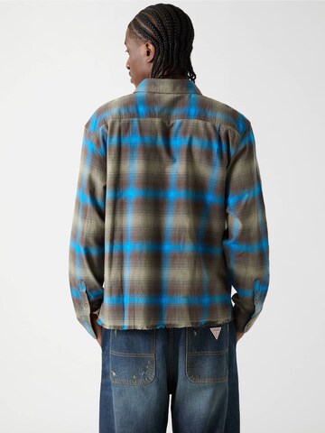 GUESS Comfort Fit Hemd in Blau