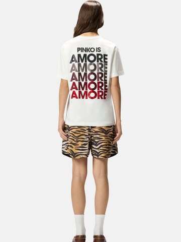 PINKO T-shirt i vit