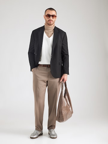 Michael Kors Štandardný strih Nohavice s pukmi - Hnedá