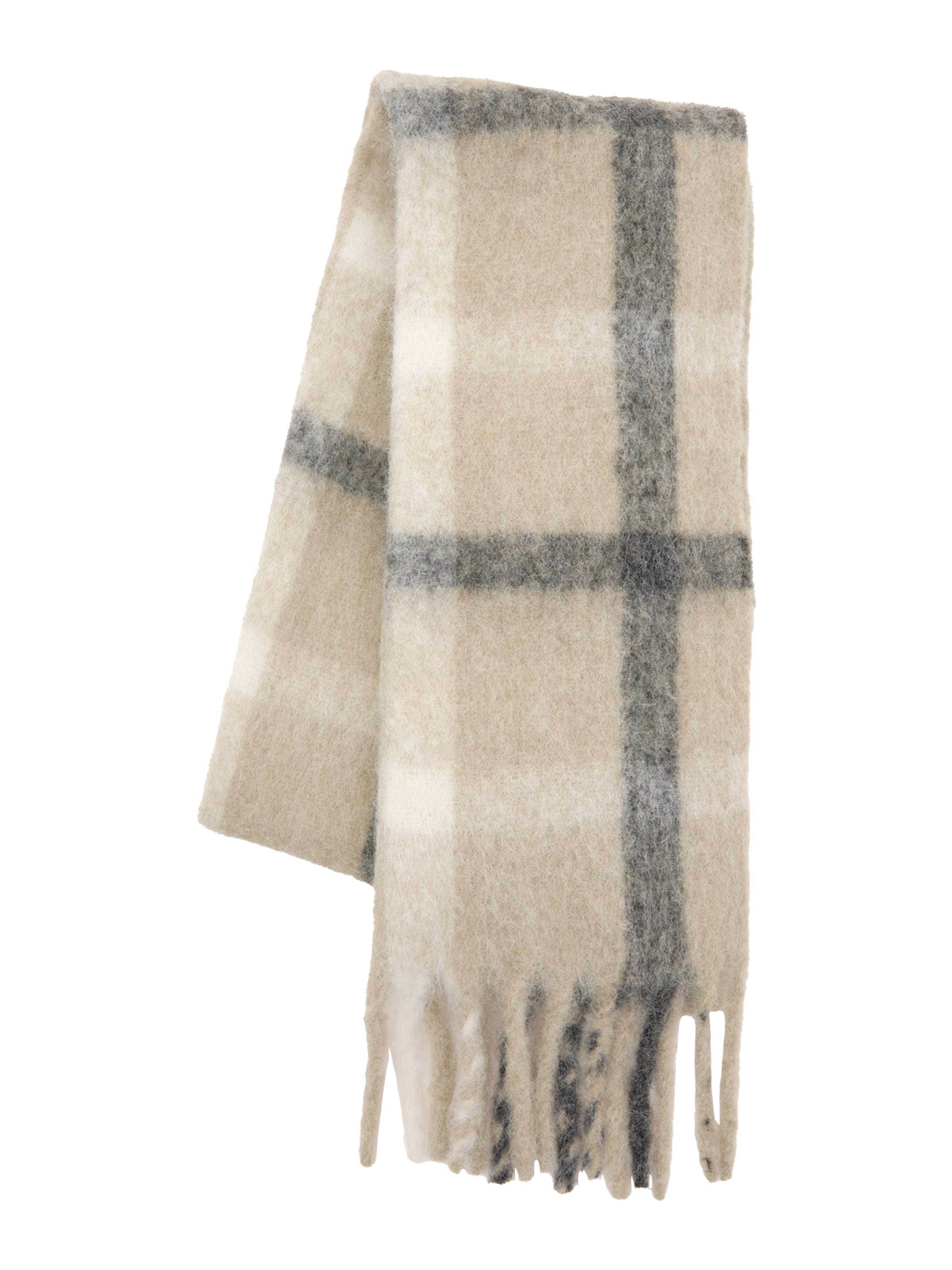 Pull&Bear Šal | črna barva: sprednja stran