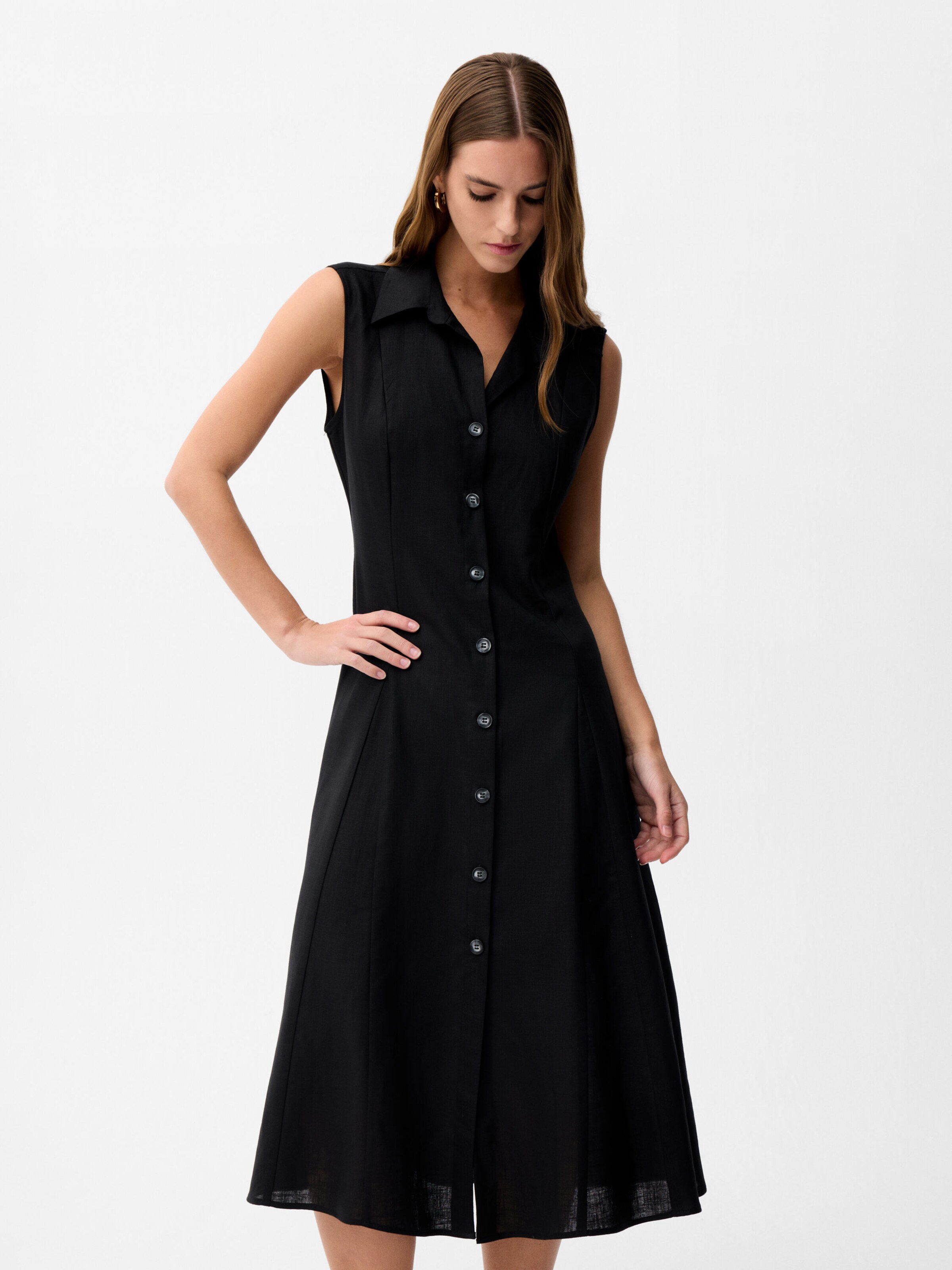 adl Dress in Black: front