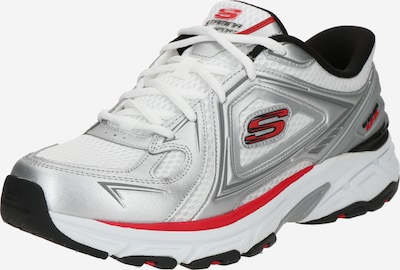 SKECHERS Urheilukengät 'Stamina' värissä punainen / musta / hopea / valkoinen, Tuotenäkymä