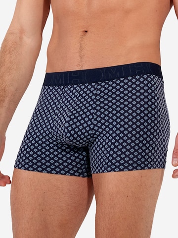 HOM Boxershorts 'John' in Blauw: voorkant