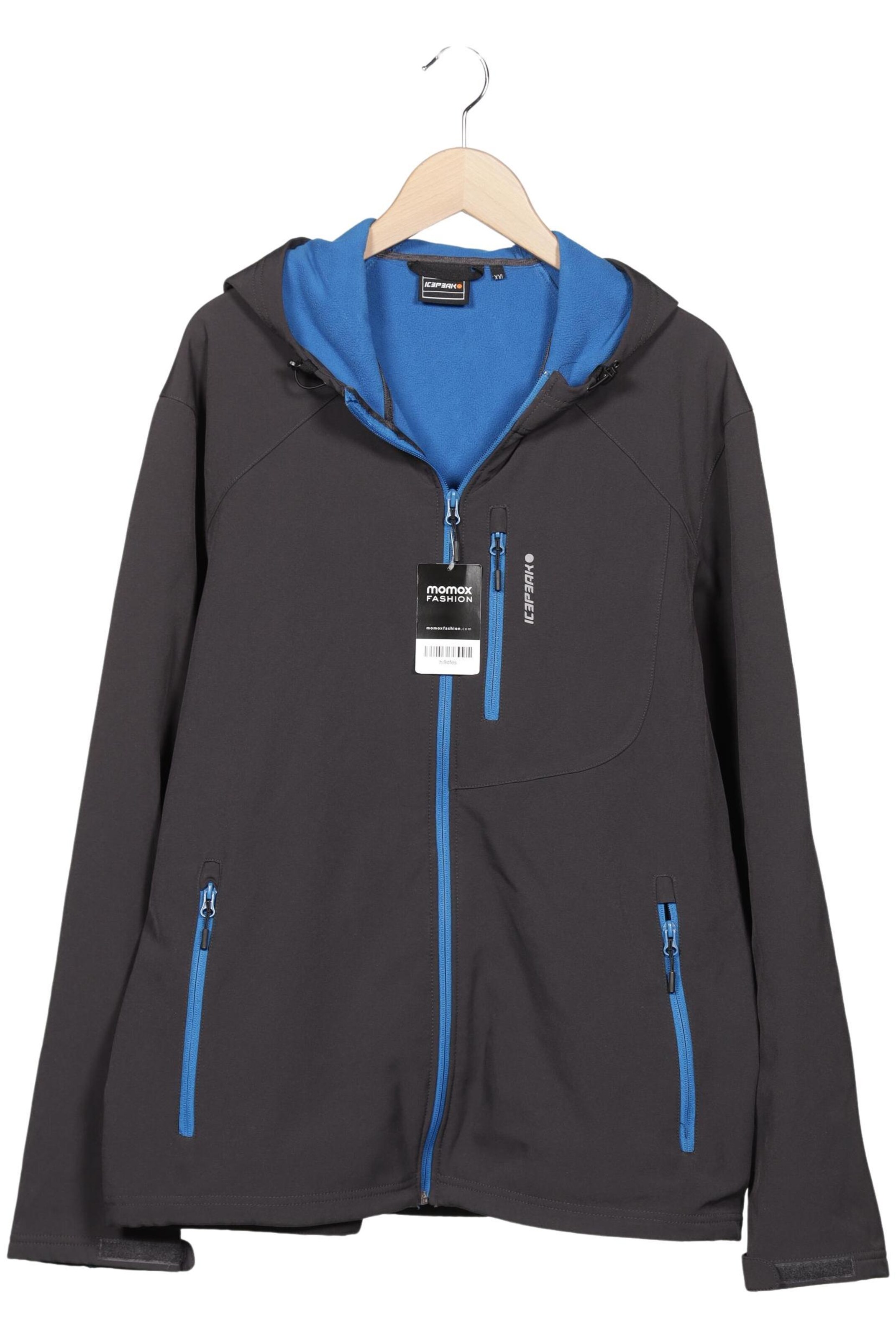 ICEPEAK Jacket & Coat in XXL in Grey: front