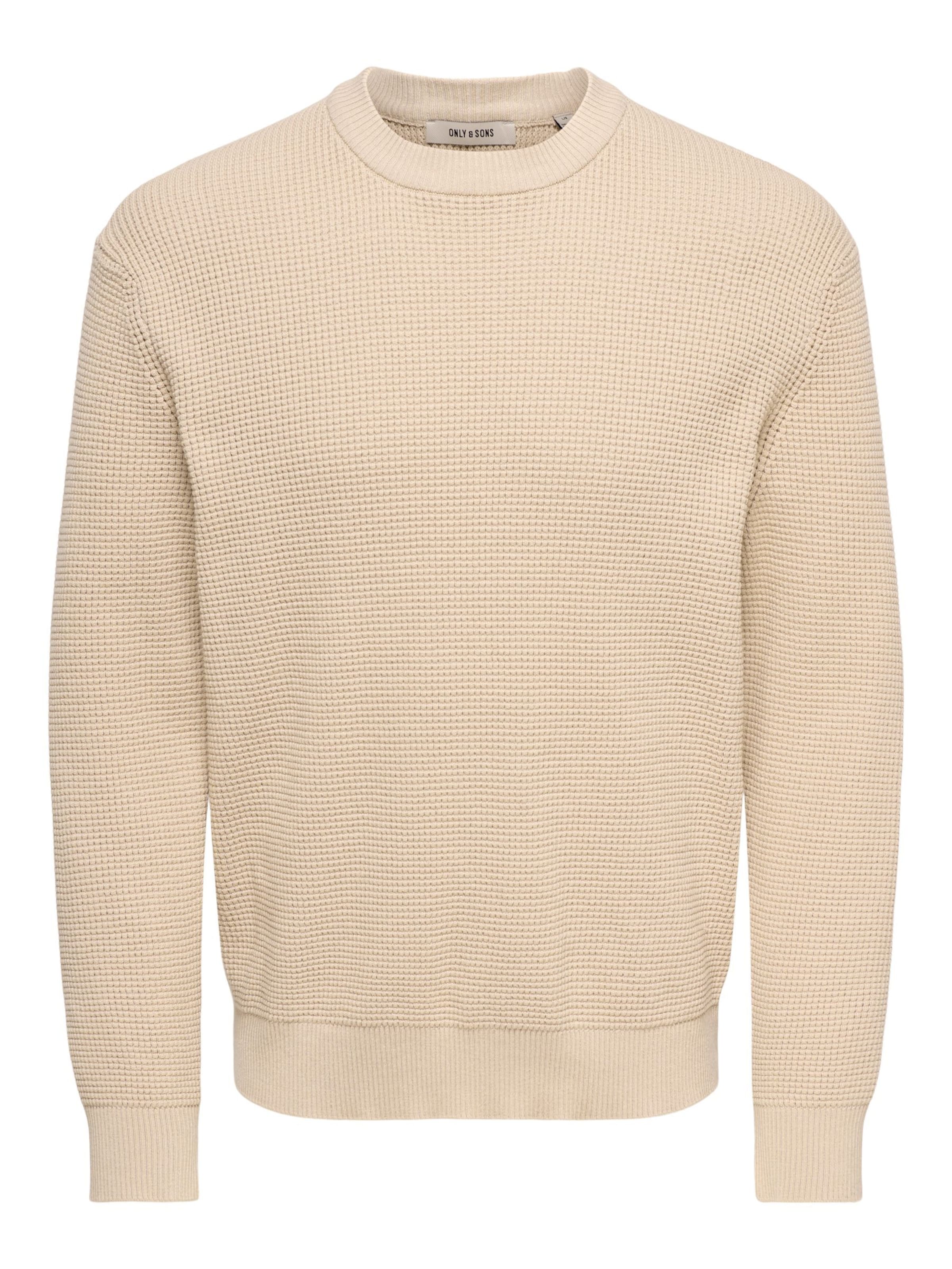 Only & Sons Свитер 'ONSMarius' в Серый: спереди