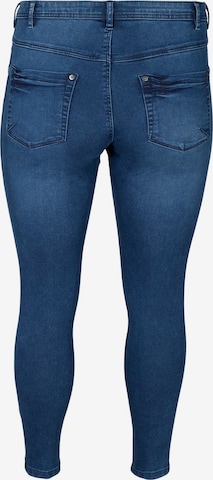 Zizzi Skinny Jeans 'Amy' in Blue