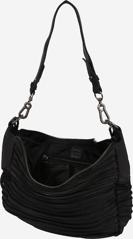 FREDsBRUDER Shoulder Bag 'Riffel Flowow' in Black