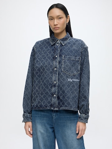 KARL LAGERFELD JEANS Bluzka w kolorze niebieski: przód