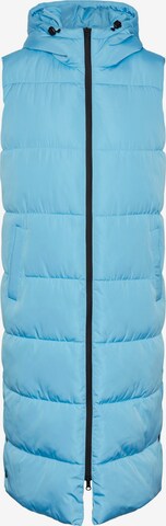 Y.A.S Bodywarmer 'KIMMIE' in Blauw: voorkant