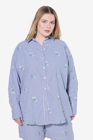 Studio Untold Hemdbluse in Blau: Vorderseite