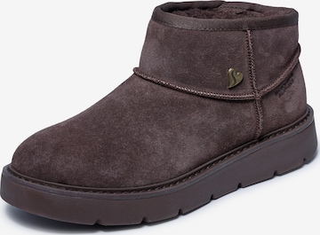 Boots da neve di SKECHERS in marrone: frontale
