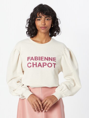 Fabienne Chapot Μπλούζα φούτερ σε μπεζ: μπροστά