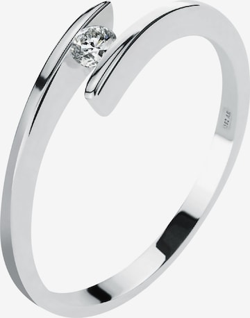 CHRIST Ring in White: front