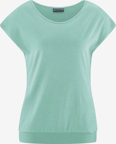 HempAge T-Shirt ' Shirt with Crimpling ' in türkis, Produktansicht