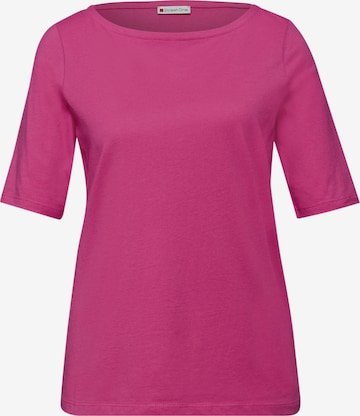 STREET ONE Shirt in Pink: front