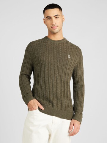 Abercrombie & Fitch Pullover 'HOLIDAY' in Grün: predná strana