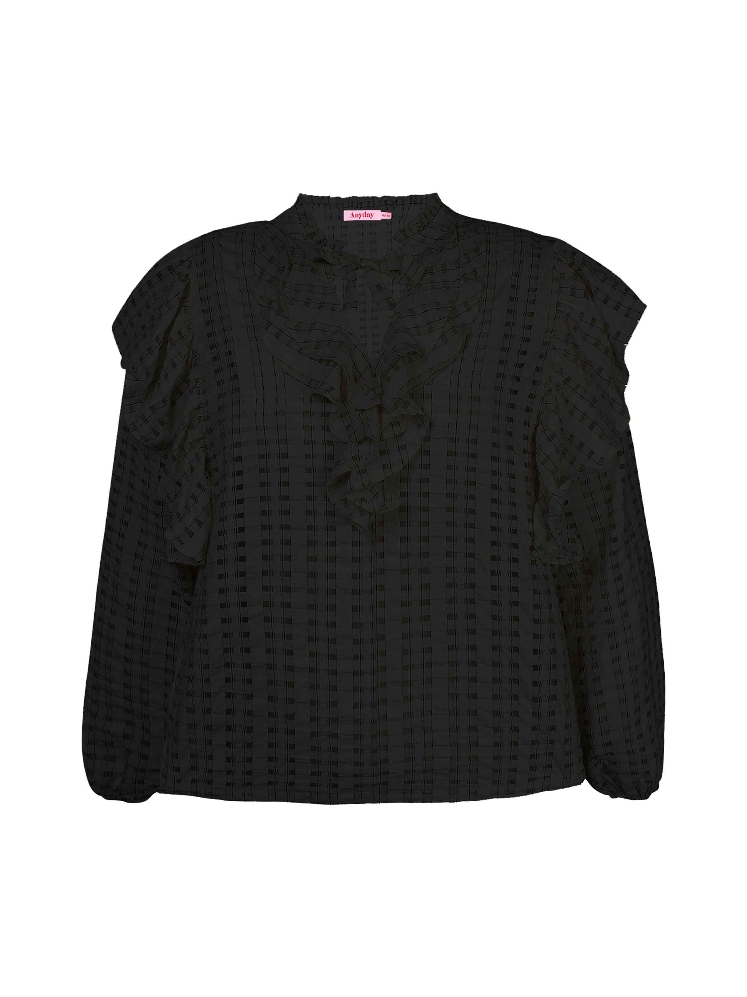 Anyday Blouse 'Heidi 505' in Black: front