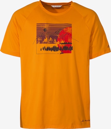 VAUDE Functioneel shirt 'Gleann II' in Oranje: voorkant