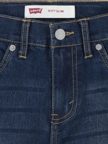 LEVI'S ® Slimfit Jeans '511 RUSHMORE' in Blau