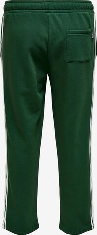 Only & Sons Regular Trousers 'ACE' in Green