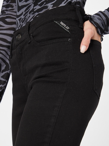 REPLAY Skinny Jeans 'Luz' i svart