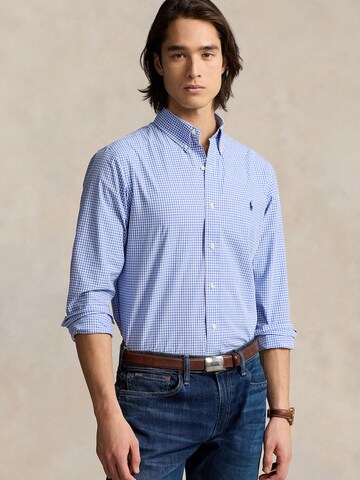 Regular fit Camicia di Polo Ralph Lauren in blu: frontale