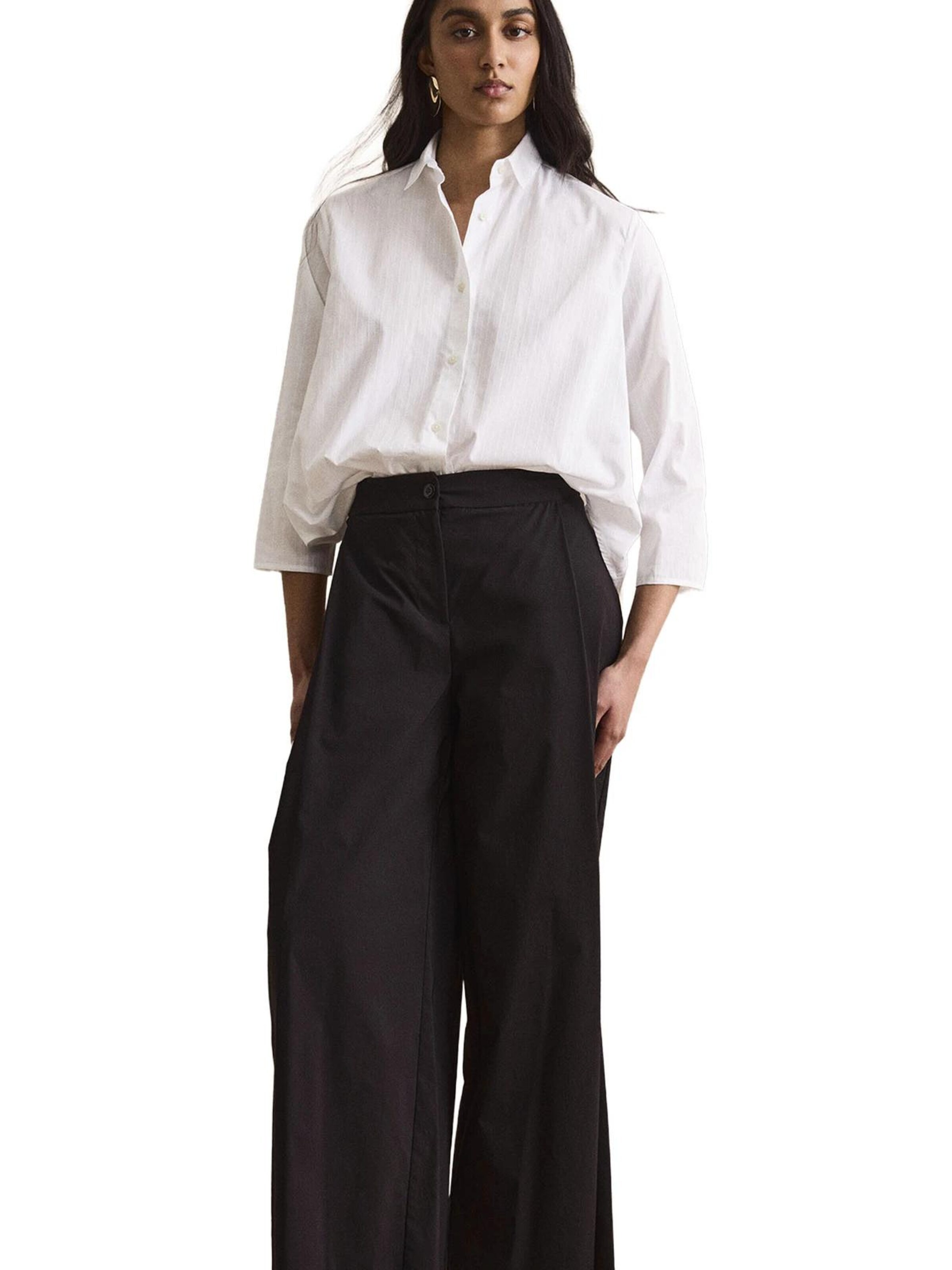 Il Lanificio Regular Trousers in Black