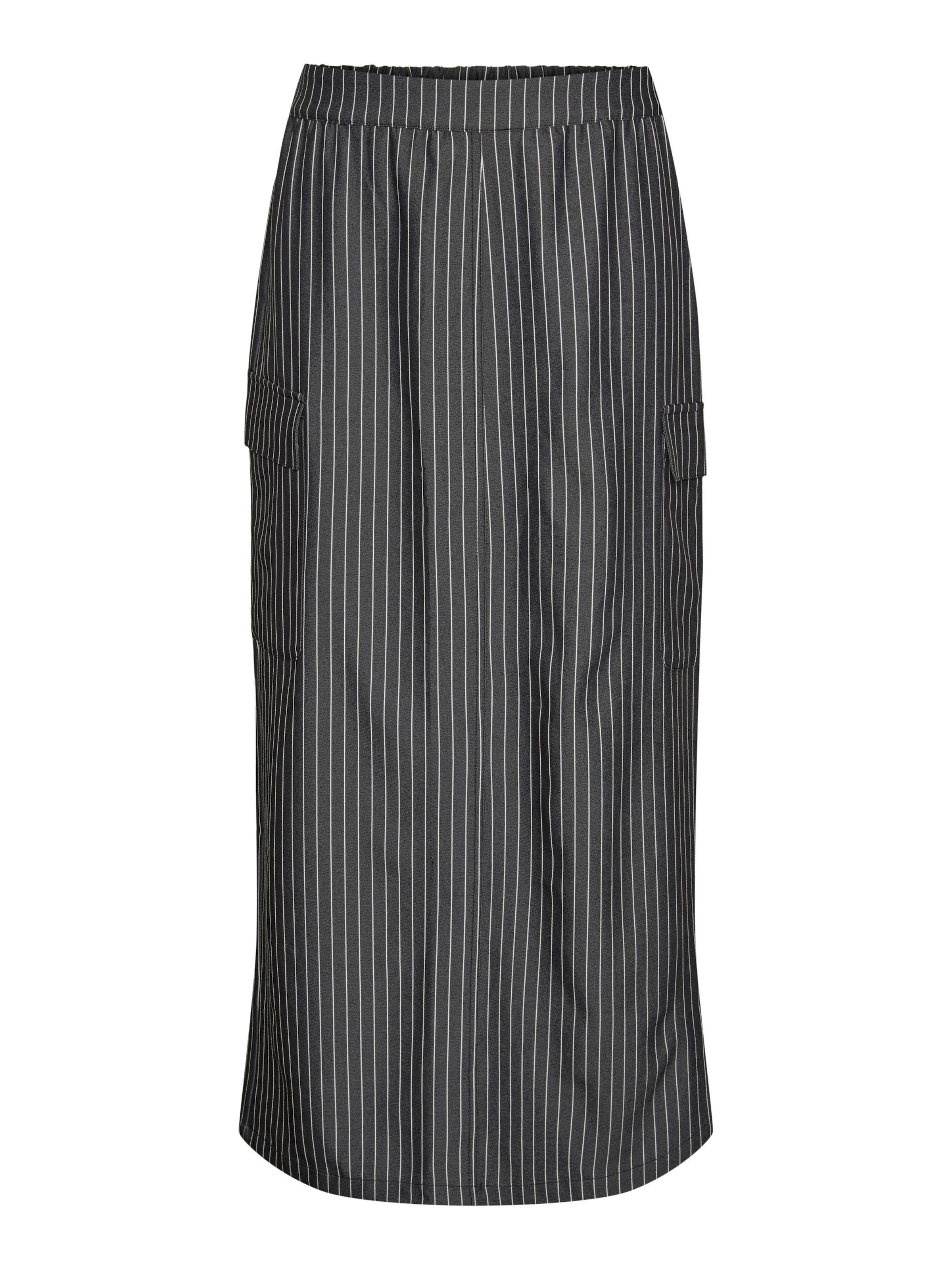 Jupe PIECES en noir : devant