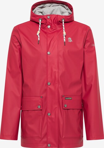 Schmuddelwedda - Chaqueta funcional en rojo: frente